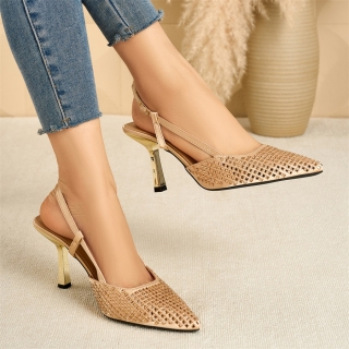 High-heeled sandal